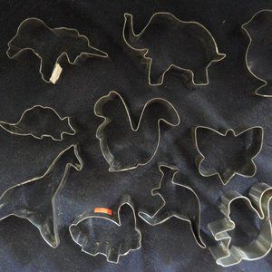 Zoo Theme Clookie Cutters